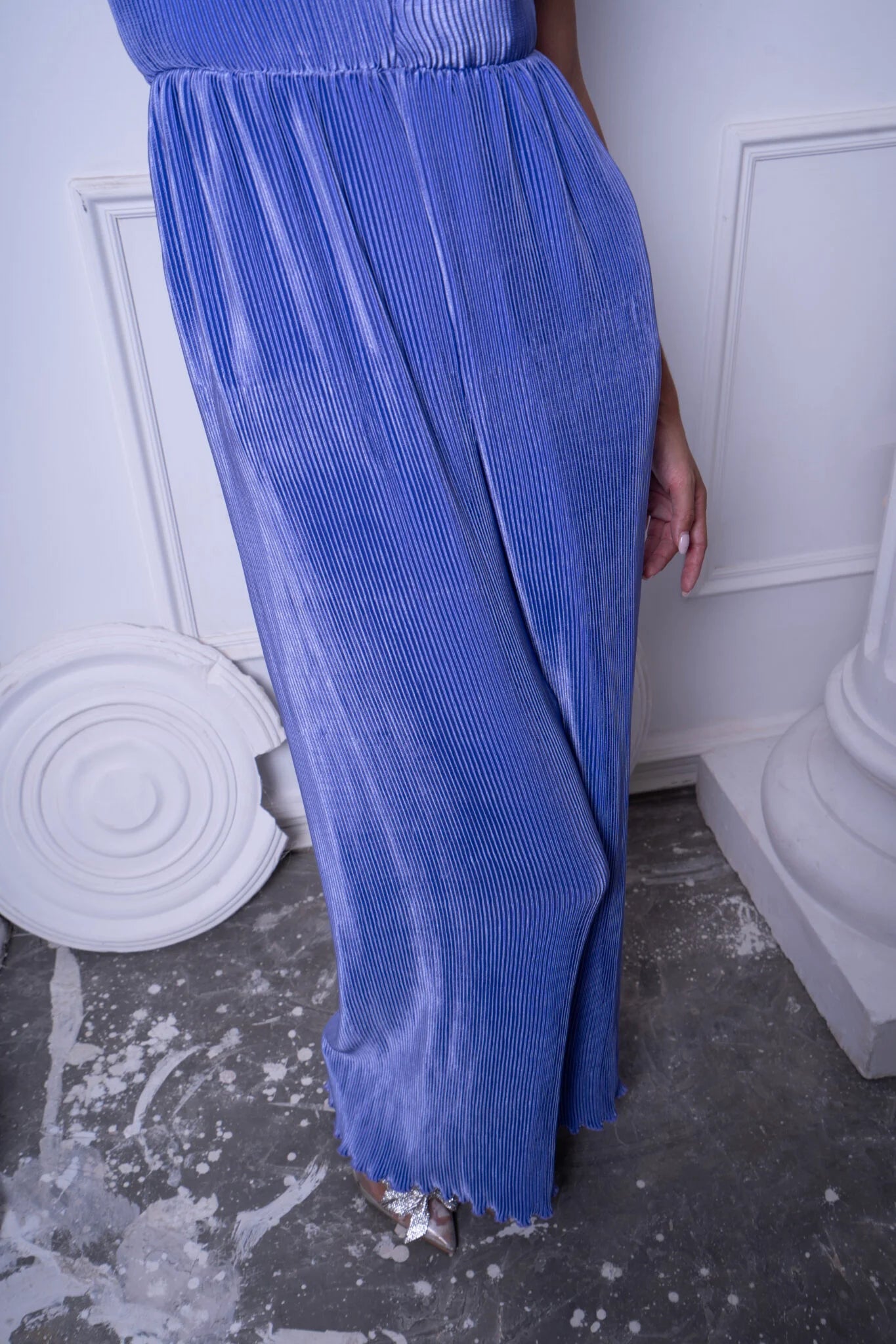 Lila Pleated Jumpsuit
