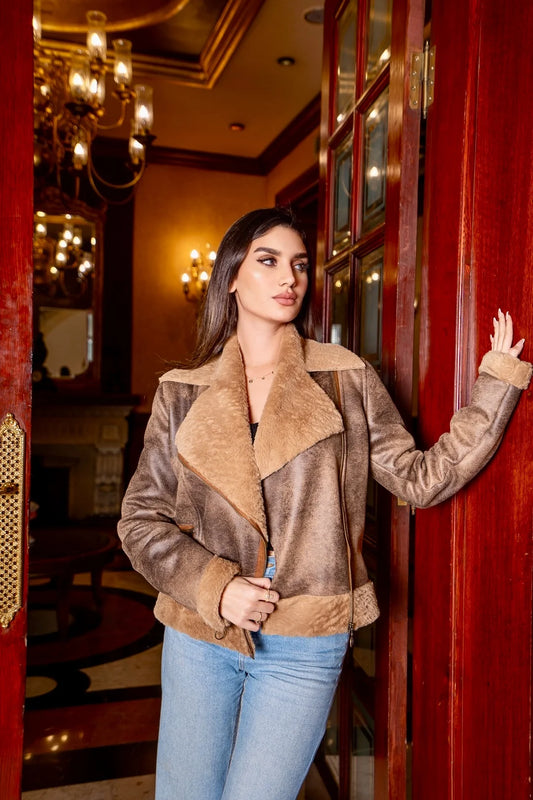 Cowgirl Plush Shearling Jacket