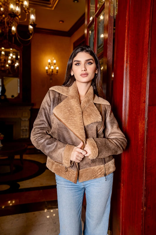 Cowgirl Plush Shearling Jacket