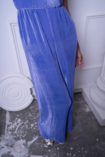 Lila Pleated Jumpsuit
