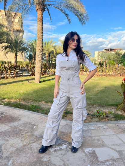 Grey Jumpsuit