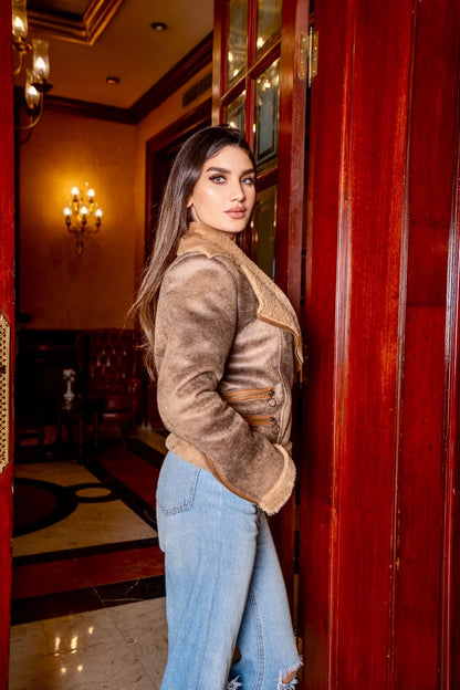 Cowgirl Plush Shearling Jacket