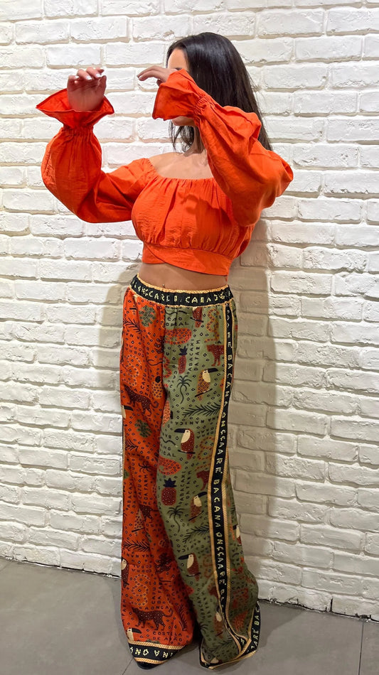 Orange Tropical Set